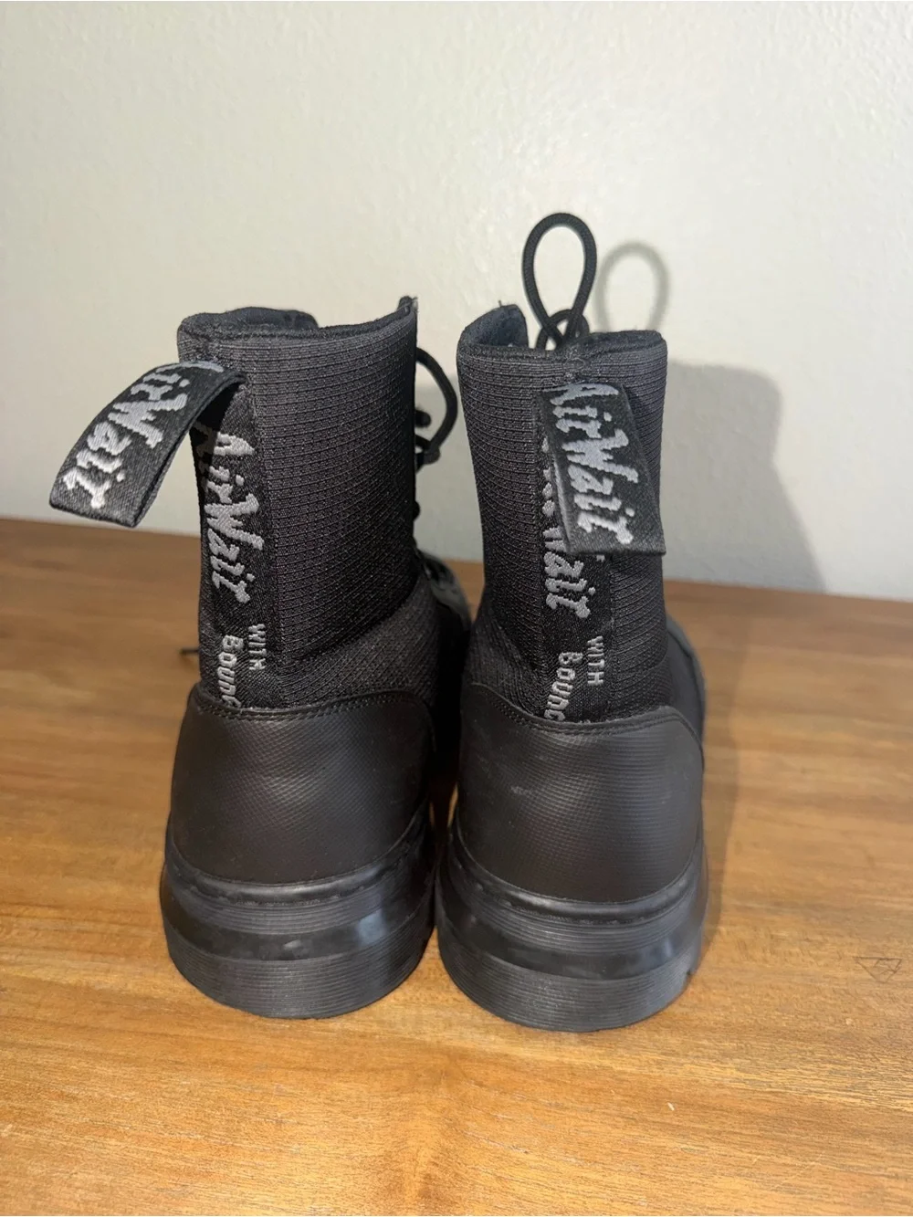 Dr. Martens Men's Black Lace-Up Tactical Boots
